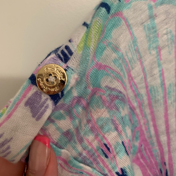 Lilly Pulitzer Top xxs - Picture 3 of 3
